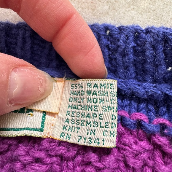 Vintage Vibrant Patterned Sweater - Picture 11 of 15